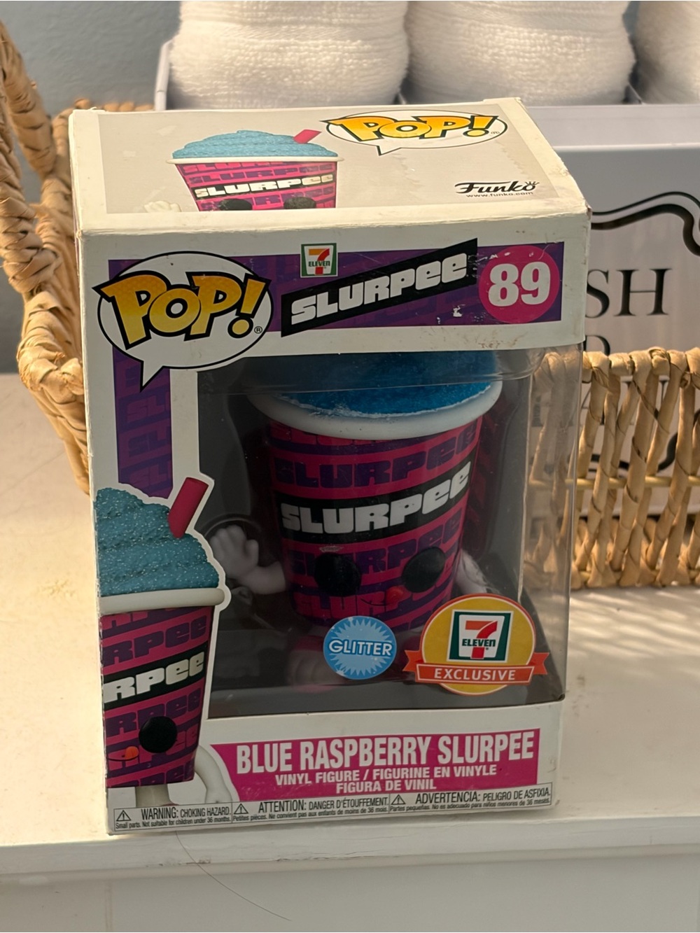 Funko Pop! Blue Raspberry Slurpee #89 7-Eleven Exclusive Glitter